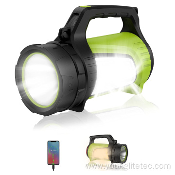 Portable rechargeable LED search light work light